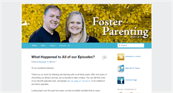 Desktop Screenshot of fosterpodcast.com